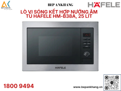 LÒ VI SÓNG KẾT HỢP NƯỚNG ÂM TỦ HAFELE - HM-B38A - 535.34.000